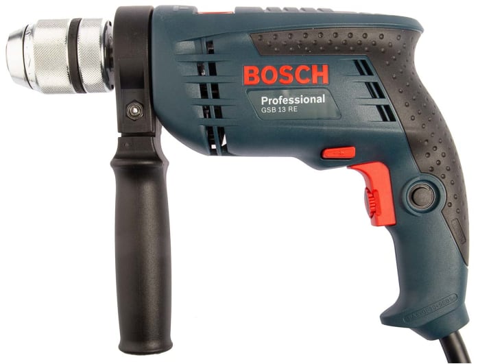 Bosch GSB Keyless 230V Corded Hammer Drill, Type F - Schuko plug