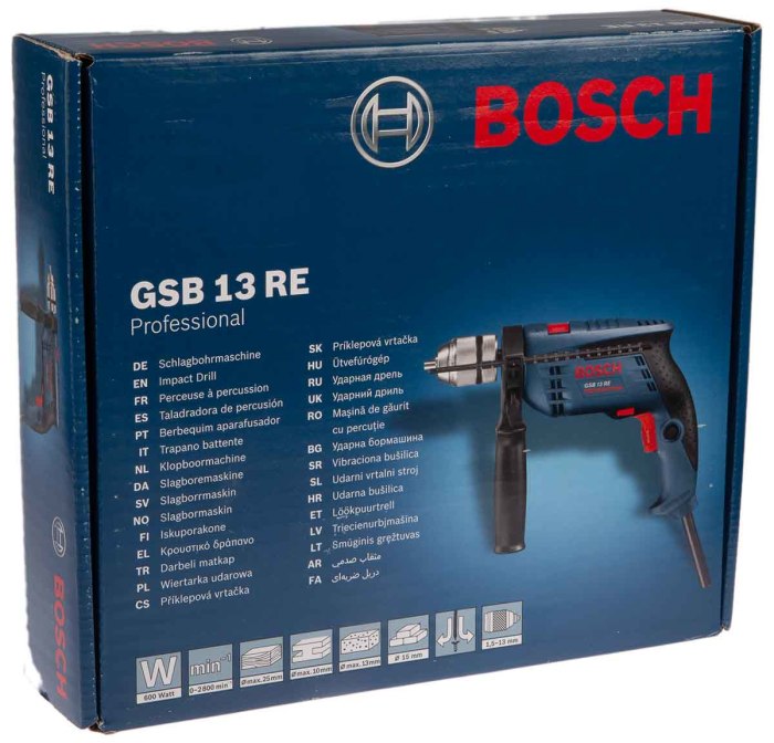 Bosch gsb 13 re 0601217100 hot sale