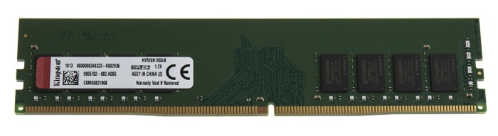 KVR26N19S8/8 Kingston | Kingston 8 GB DDR4 Desktop RAM, 2666MHz