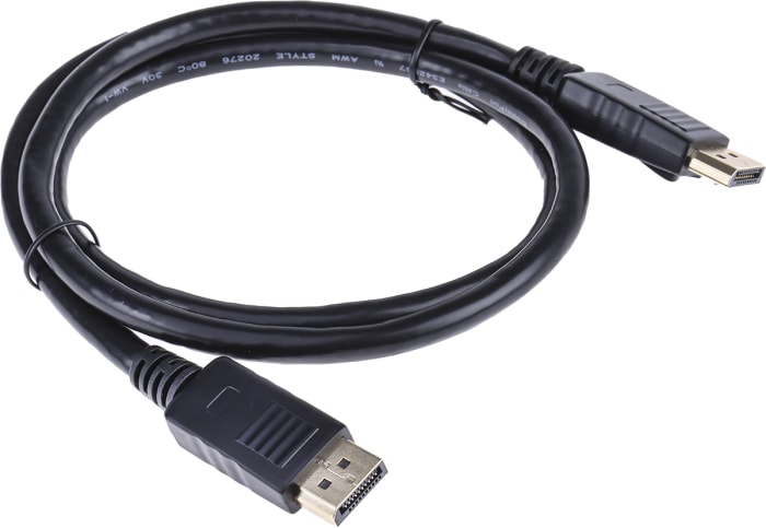 RS PRO | RS PRO Male DisplayPort to Male DisplayPort, Polyvinyl ...