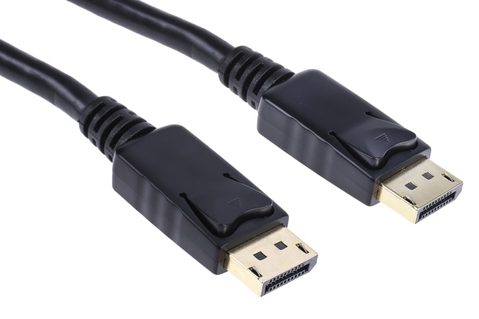 Sestava kabelů pro digitální video a monitory 2m Samec DisplayPort na Samec DisplayPort barva Černá