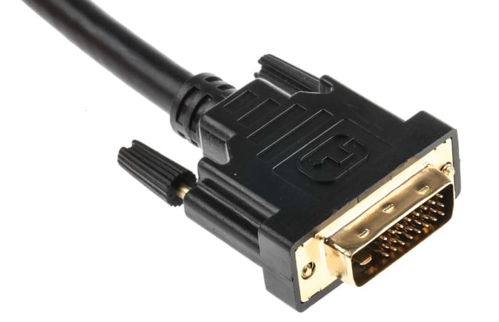 RS PRO, Male DVI-D Dual Link to Male DVI-D Dual Link  Cable, 3m