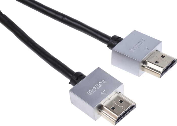 RS PRO, RS PRO 4K Male HDMI to Male HDMI Cable, 50cm