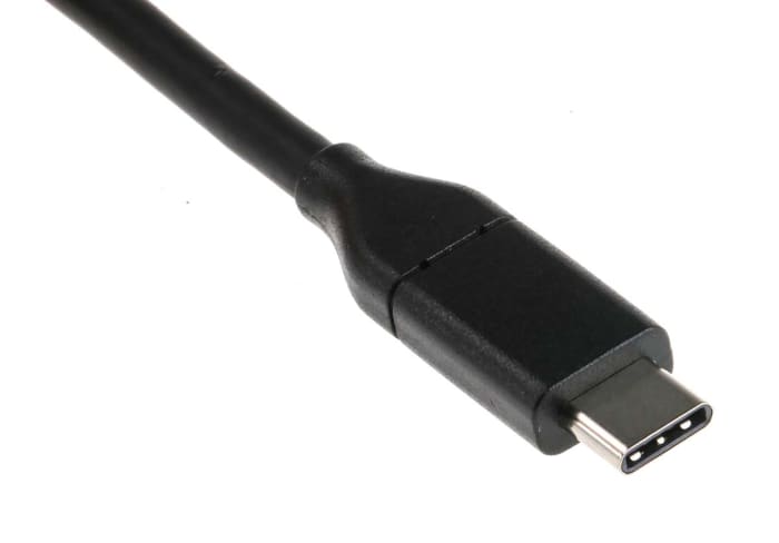 RS PRO USB 3.1, Male USB C to Male USB C, 1m