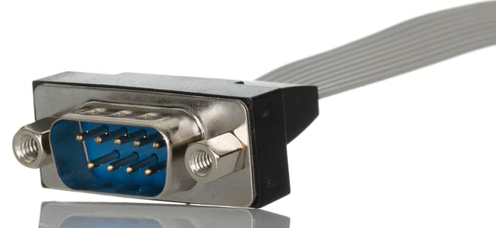 RS PRO | RS PRO Male D-Sub 9-Pin to Male DB9 Serial Cable, 300 mm