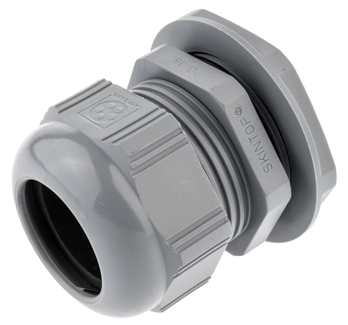 Lapp SKINTOP Series Grey Polyamide Cable Gland, PG36 Thread, 24mm min., 32mm max., IP68
