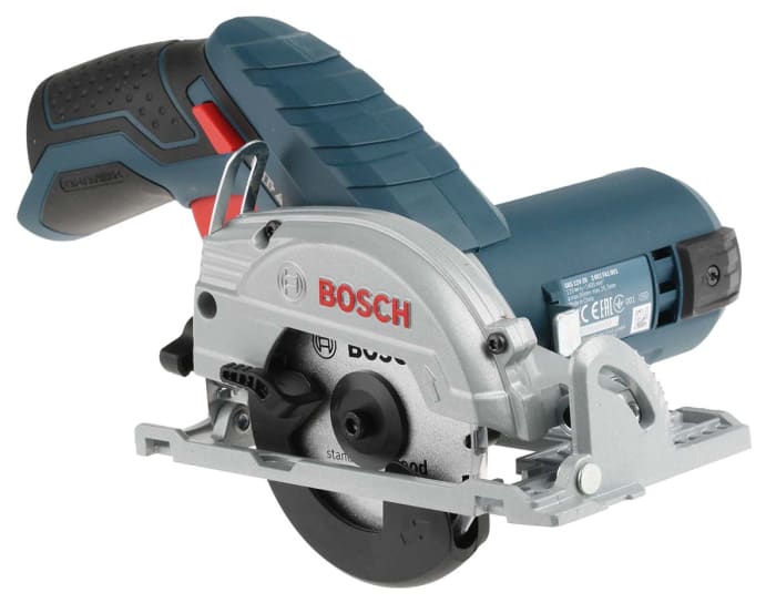 BOSCH 06016A1005 - GKS 12V-26 - Cordless circular saw 12 V 85 mm 1.400 rpm  in case with 2 3Ah batteries and charger