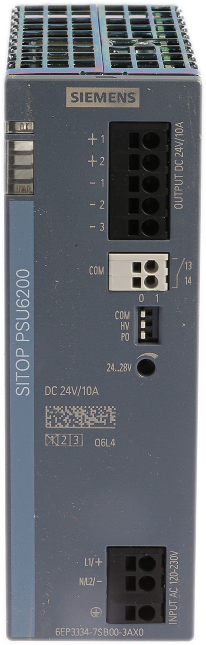 Siemens SITOP PSU6200 Switched Mode DIN Rail Power Supply, 120 → 230 V ac / 120 → 240V dc ac, dc Input,