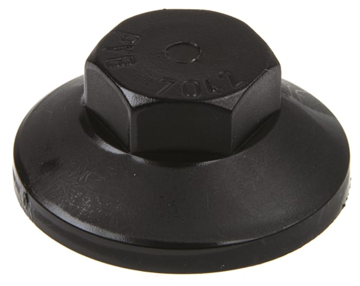 KEMET Insulated Capacitor Nut for use with Electrolytic Capacitor Nylon