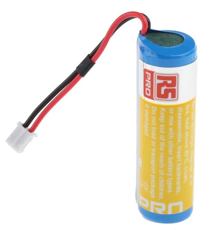 Piles AA RS PRO 3.6V Lithium Thionyle Chloride, 2.4Ah
