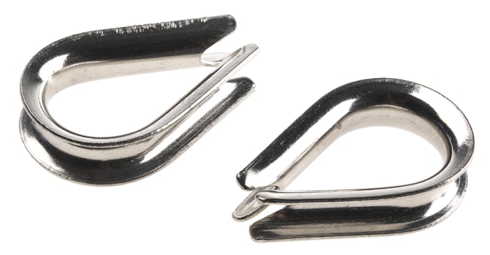 Cosses-Coeur en Acier inoxydable, pour câble diamètre 5mm