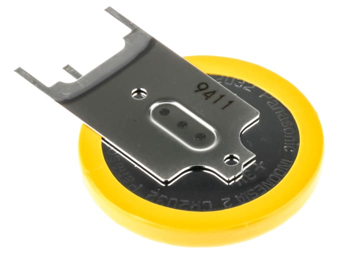 CR2032/GVFN Panasonic Panasonic CR2032 Button Battery, 3V, 20mm