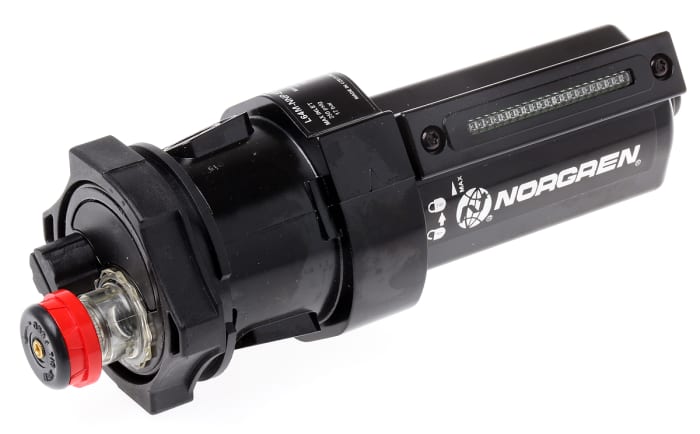 Lubrificateur d'air Norgren, référence L64M-NNP-EDN, G 1/2, pression 17 bar