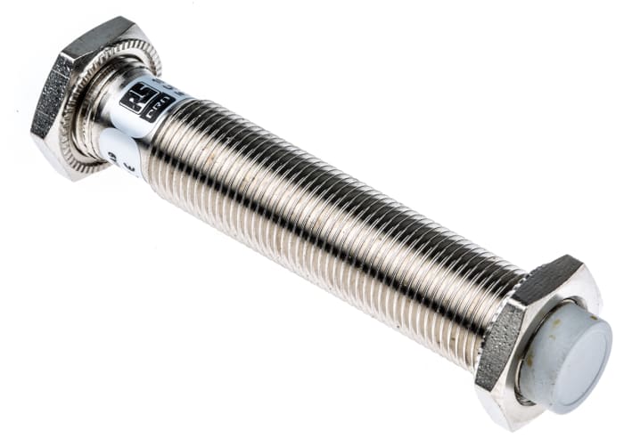 RS PRO Capacitive Threaded Barrel Proximity Sensor, M12, 4 mm Detection, NPN NO, 10 → 30 V dc
