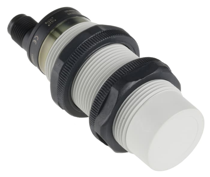 RS PRO Capacitive Threaded Barrel Proximity Sensor, M30, 15 mm Detection, PNP NO+NC, 10 → 30 V dc