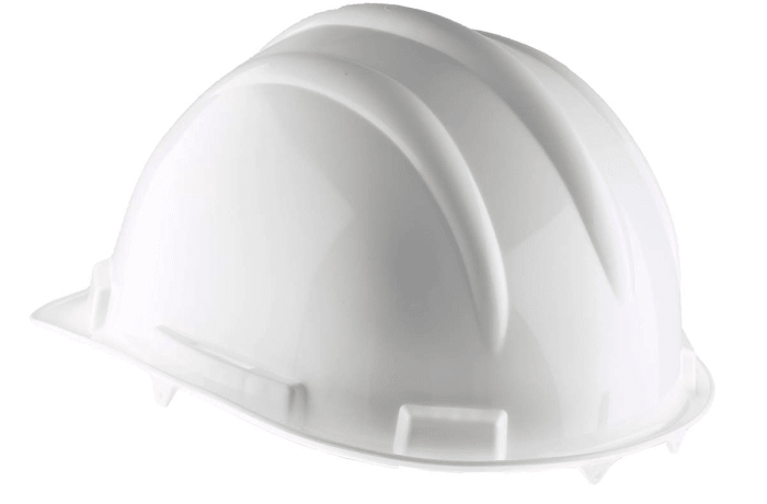 RS PRO RS PRO White Safety Helmet Adjustable 184 5950 RS