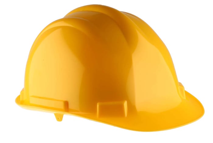 RS PRO RS PRO Yellow Safety Helmet Adjustable 184 5951 RS