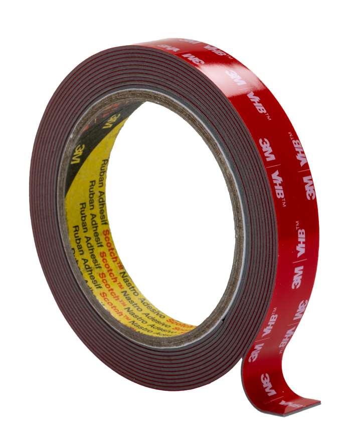 3M GPH-110GF, VHB™ Grey Foam Tape, 19.0mm x 3.0m, 1.10mm Thick