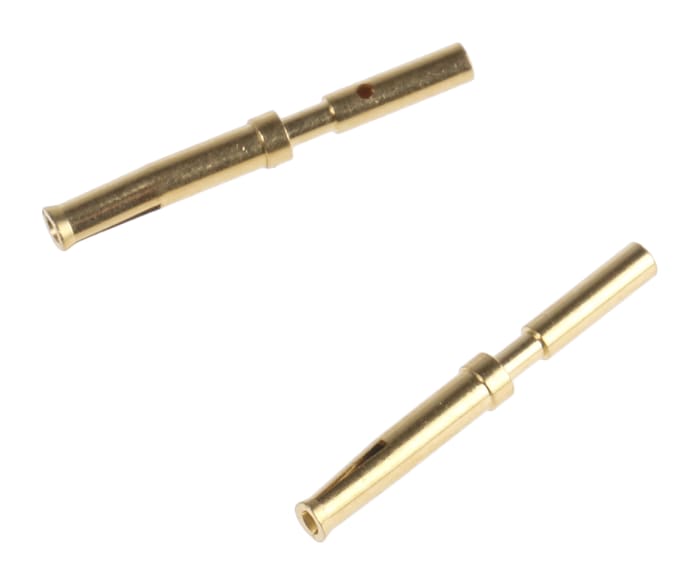 Bulgin Female Crimp, Solder Circular Connector Contact, Wire Size 26 → 24 AWG