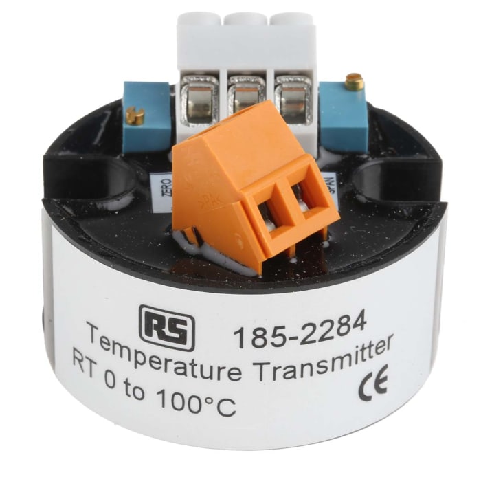 RS PRO Temperature Transmitter PT100 Input, 12 → 36 V dc