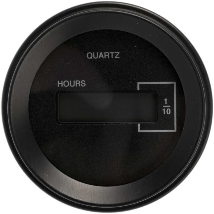 Curtis Hour Meter, 6 Digit LCD, 12 → 48 V dc, 20 → 60 V ac