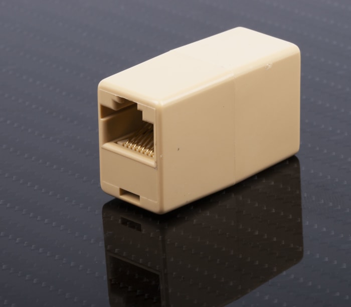 RS PRO | RS PRO RJ45 UTP Coupler, Cat3 | 186-3048 | RS