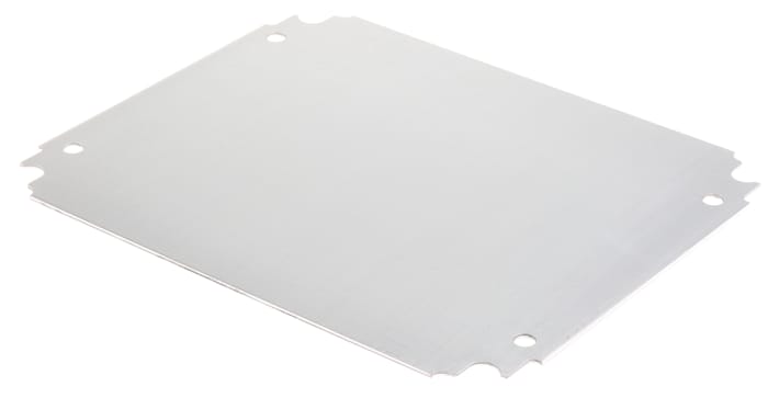 Schneider Electric Spacial Series Galvanised Steel Mounting Plate, 300mm H, 250mm W, 200mm L for Use with Spacial CRN,