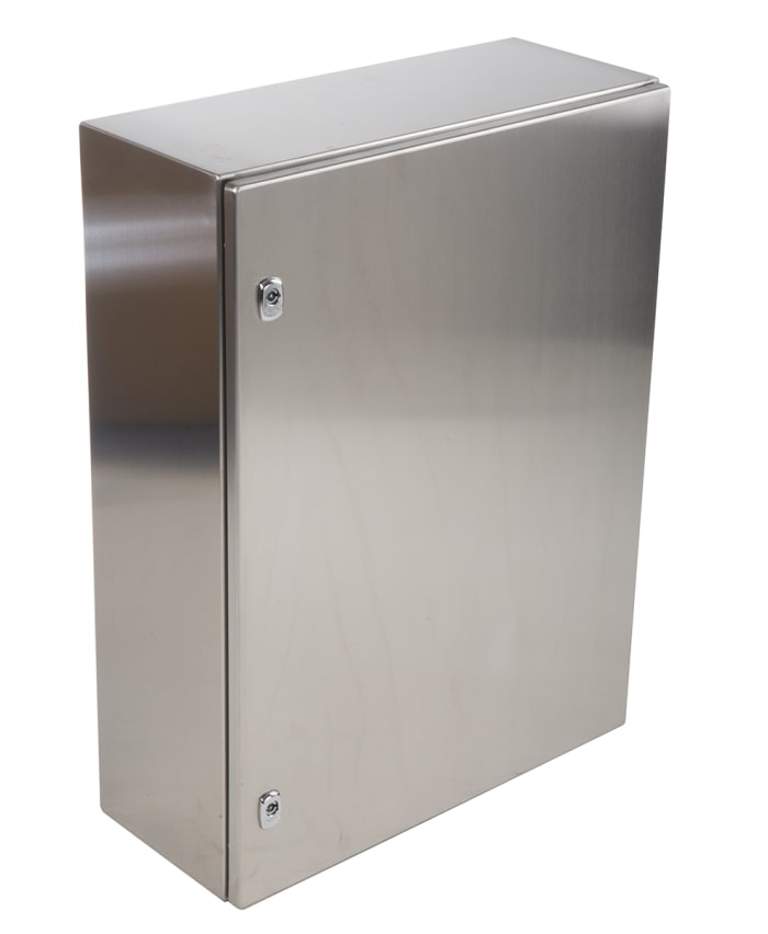 Caja de pared Schneider Electric Spacial S3X de Acero inoxidable 304 Sin Pintar, , 800 x 600 x 250mm, IP66