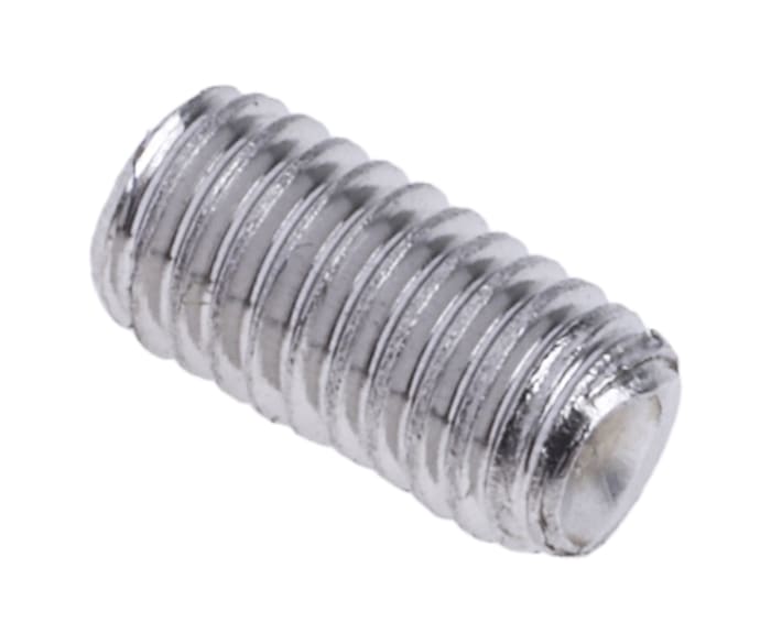 Plain Stainless Steel Hex Socket Set M3 x 6mm Grub Screw