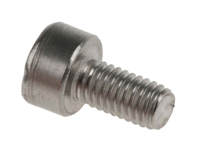 RS PRO Stainless Steel Hex Socket Cap Screw, DIN 912, M3 x 6mm