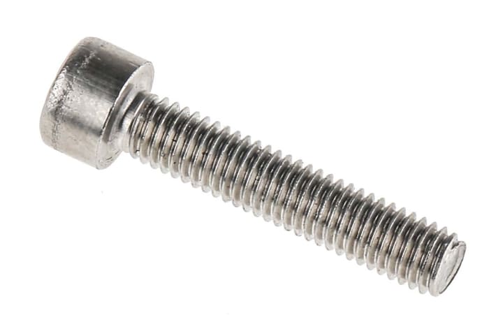 RS PRO Stainless Steel Hex Socket Cap Screw, DIN 912, M5 x 25mm