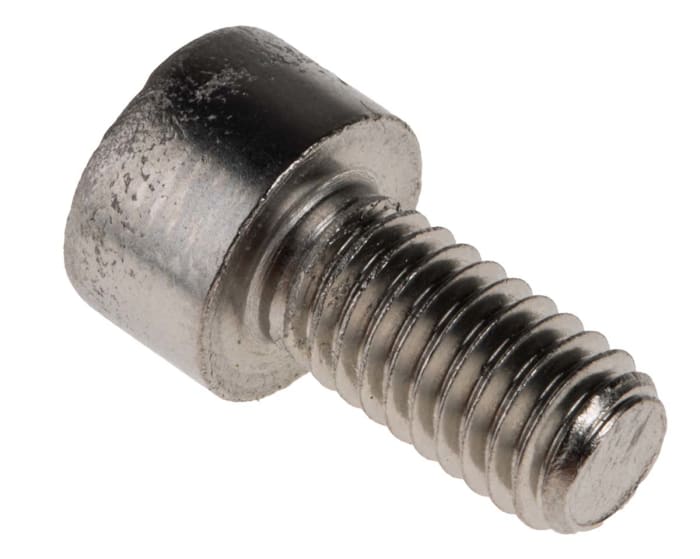Vis 6 pans creux, M6 x 12mm, en Acier inoxydable