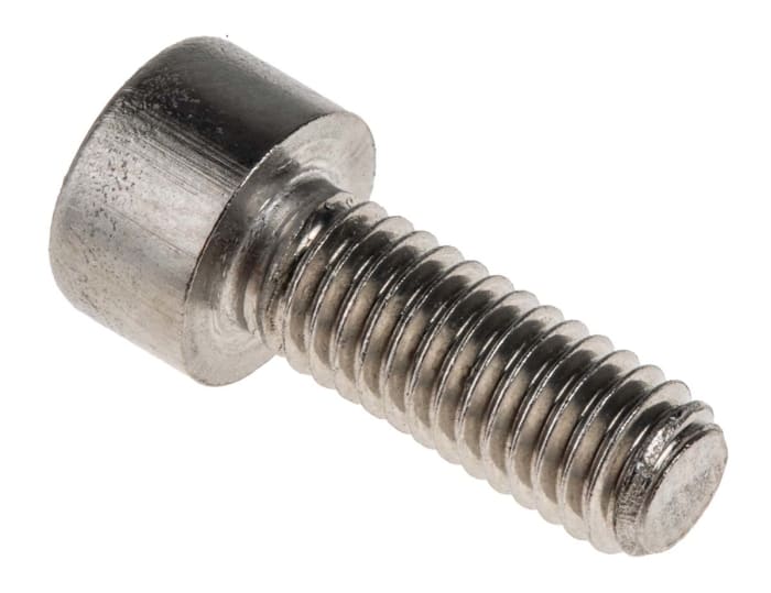 RS PRO Stainless Steel Hex Socket Cap Screw, DIN 912, M6 x 16mm