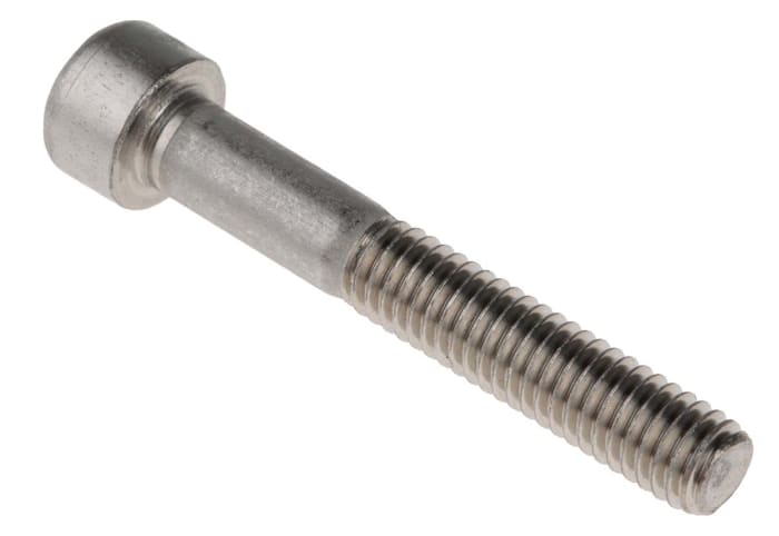 RS PRO Stainless Steel Hex Socket Cap Screw, DIN 912, M6 x 40mm