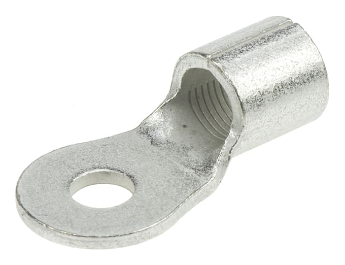 TE Connectivity, SOLISTRAND Uninsulated Ring Terminal, M6 Stud Size, 16.8mm² to 26.7mm² Wire Size