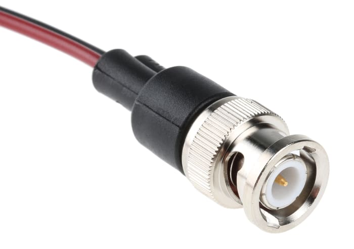Pomona BNC Test Lead, 500V ac, Black, Red, 150mm Lead Length