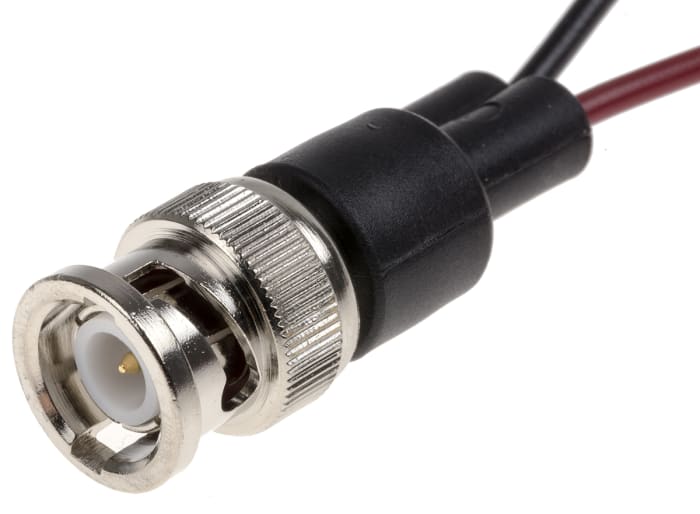 3901 Fluke Fluke BNC Test Lead, 500V ac, Black, Red, 140mm Lead