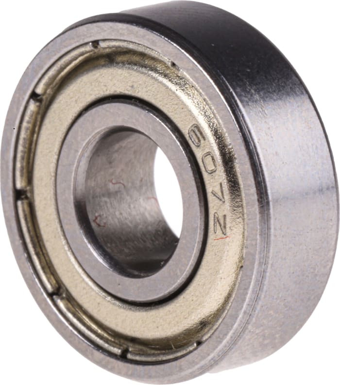 RS PRO 607-2Z/C3 Single Row Deep Groove Ball Bearing- Both Sides Shielded 7mm I.D, 19mm O.D