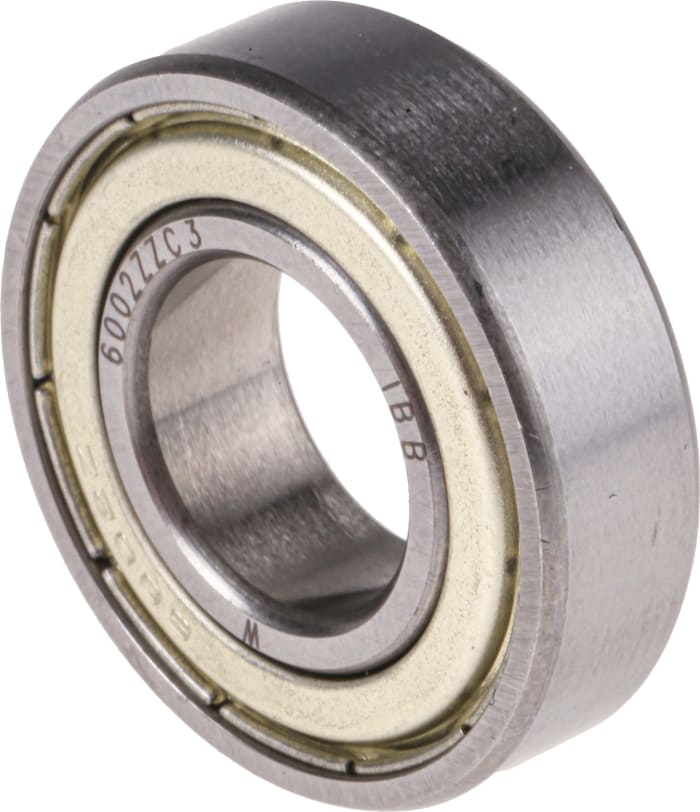 RS PRO 6002-2Z/C3 Single Row Deep Groove Ball Bearing- Both Sides Shielded 15mm I.D, 32mm O.D