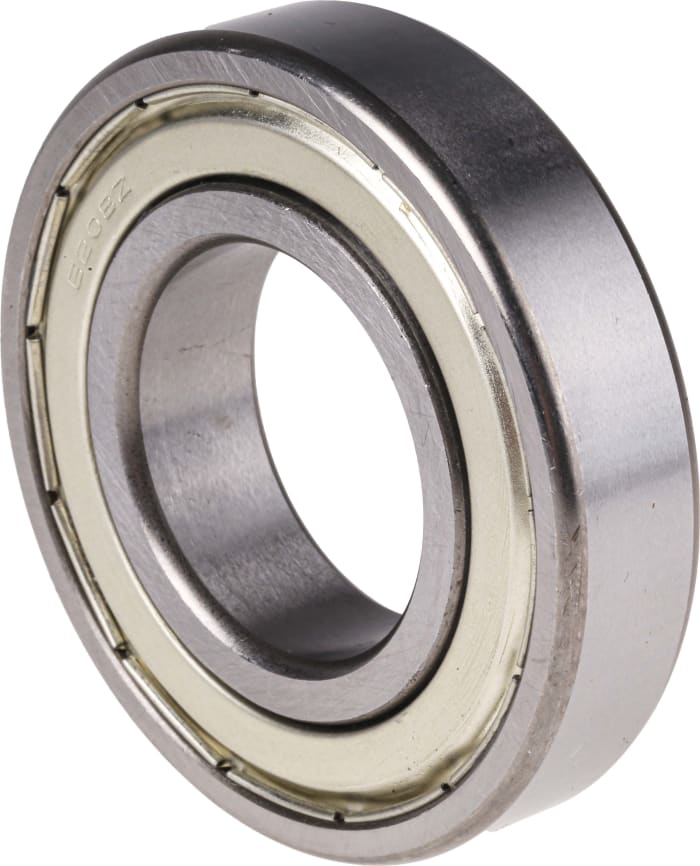 RS PRO 6208-2Z/C3 Single Row Deep Groove Ball Bearing- Both Sides Shielded 40mm I.D, 80mm O.D