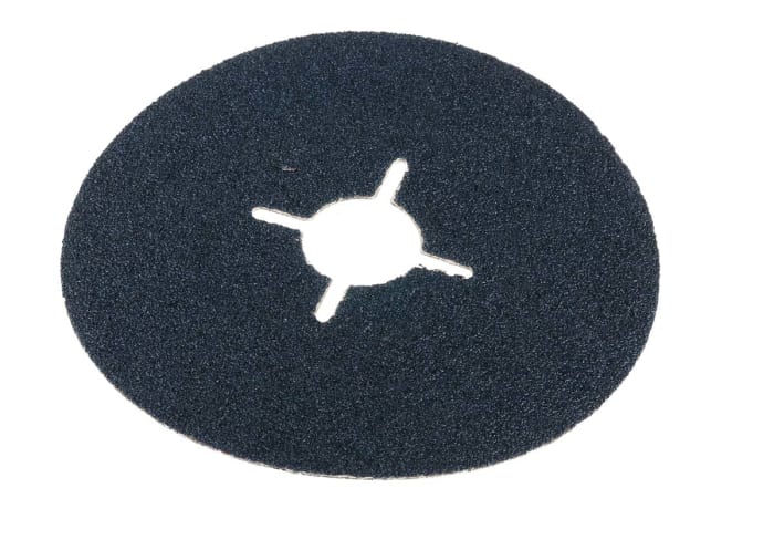 RS PRO Zirconium Sanding Disc, 115mm x 1mm Thick, 60+ Grade, P60 Grit, 25 in pack