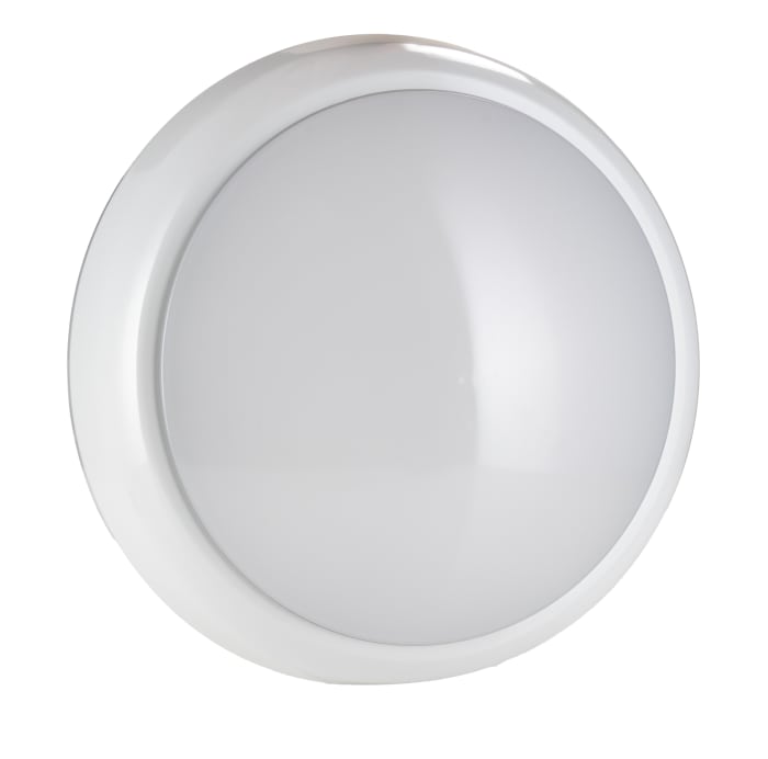 Hublot luminaire, RS PRO LED 18 W 220→ 240 V c.a. IP54 Polycarbonate, Forme Rond