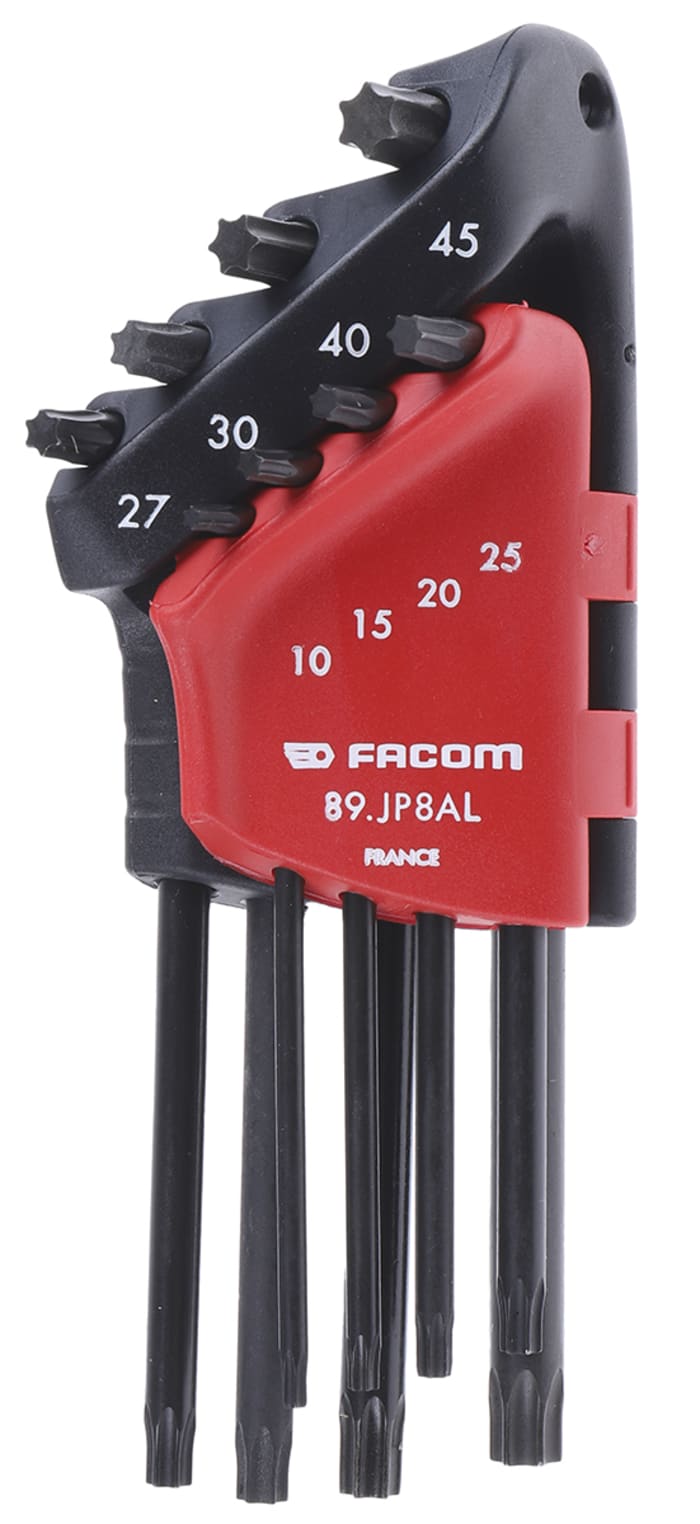 Jeu de clés Torx Facom, 8 pièces