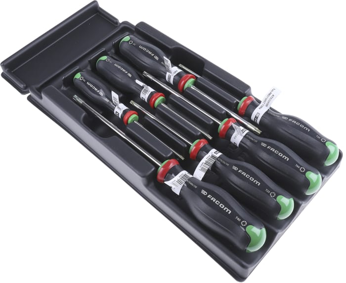 Facom Torx Screwdriver Set, 7-Piece