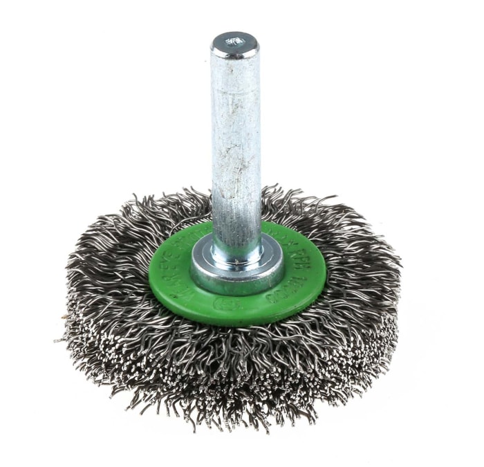 RS PRO Stainless Steel Circular Abrasive Brush, 40mm Diameter