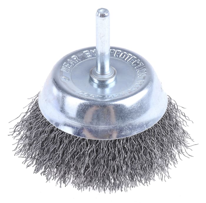 Brosse abrasive RS PRO Acier Fil à sertir Diam 6 mm