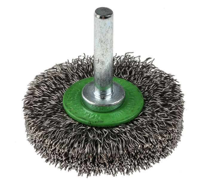 RS PRO Stainless Steel Circular Abrasive Brush, 50mm Diameter