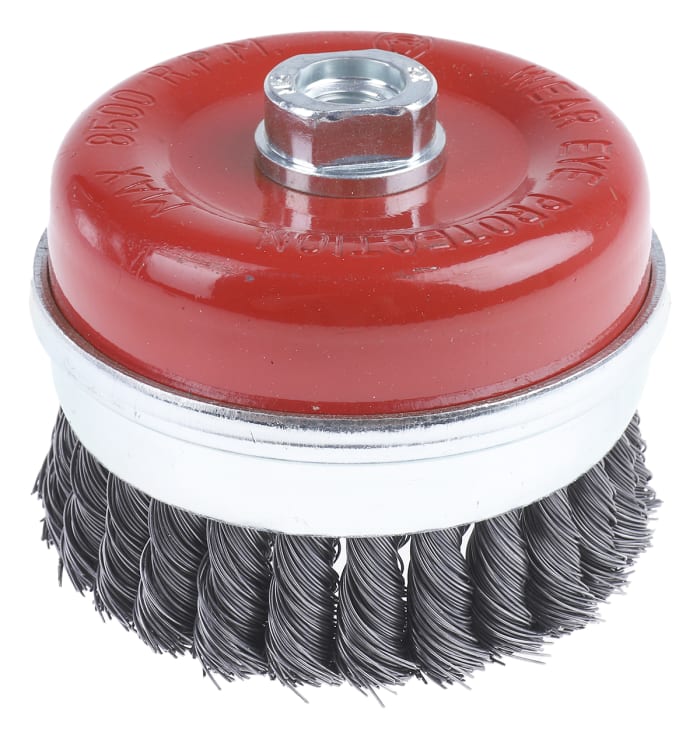 RS PRO Cup Abrasive Brush, 100mm Diameter