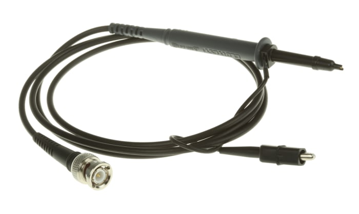 Elditest GE 1500 Series GE 1511 Oscilloscope Probe, Gripper, Passive, Voltage Type, 150MHz, 1:10, BNC Connector