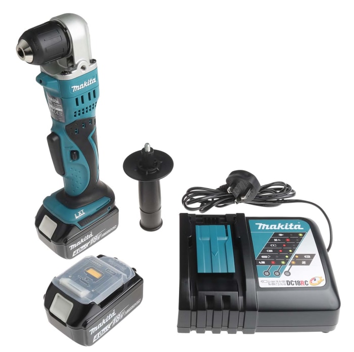 Makita Keyless 18V Cordless Drill Driver Li-Ion, Type G - British 3-Pin